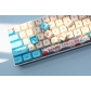 Circus 104+28 XDA profile Keycap PBT Dye-subbed Cherry MX Keycaps Set Mechanical Gaming Keyboard